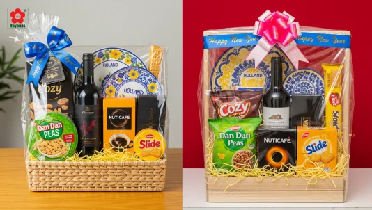 Cách bọc giỏ quà bằng màng bọc thực phẩm đơn giản, đẹp mắt, tiết kiệm