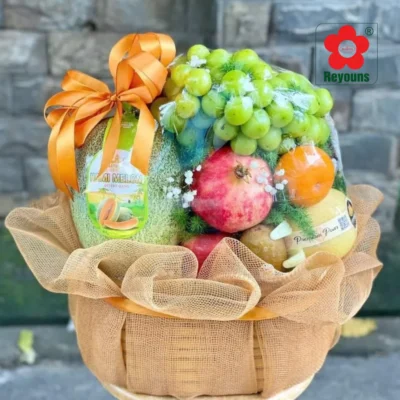 Màng co bọc giỏ quà