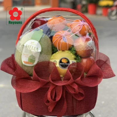 Màng co bọc giỏ quà
