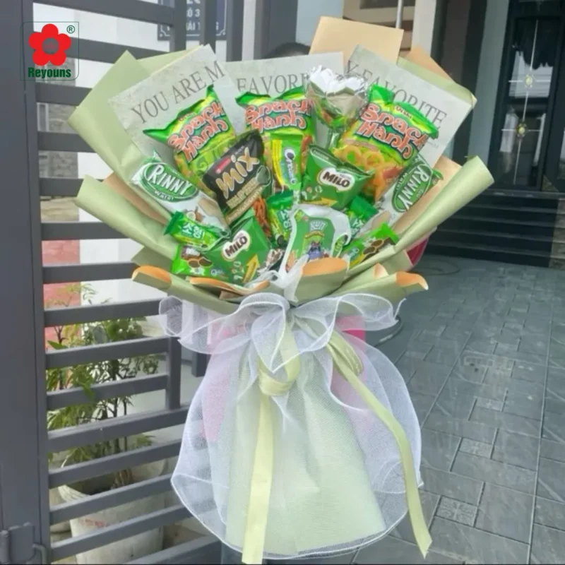 Cách làm giỏ quà bánh kẹo Trung Thu cho bé siêu dễ thương, tiết kiệm