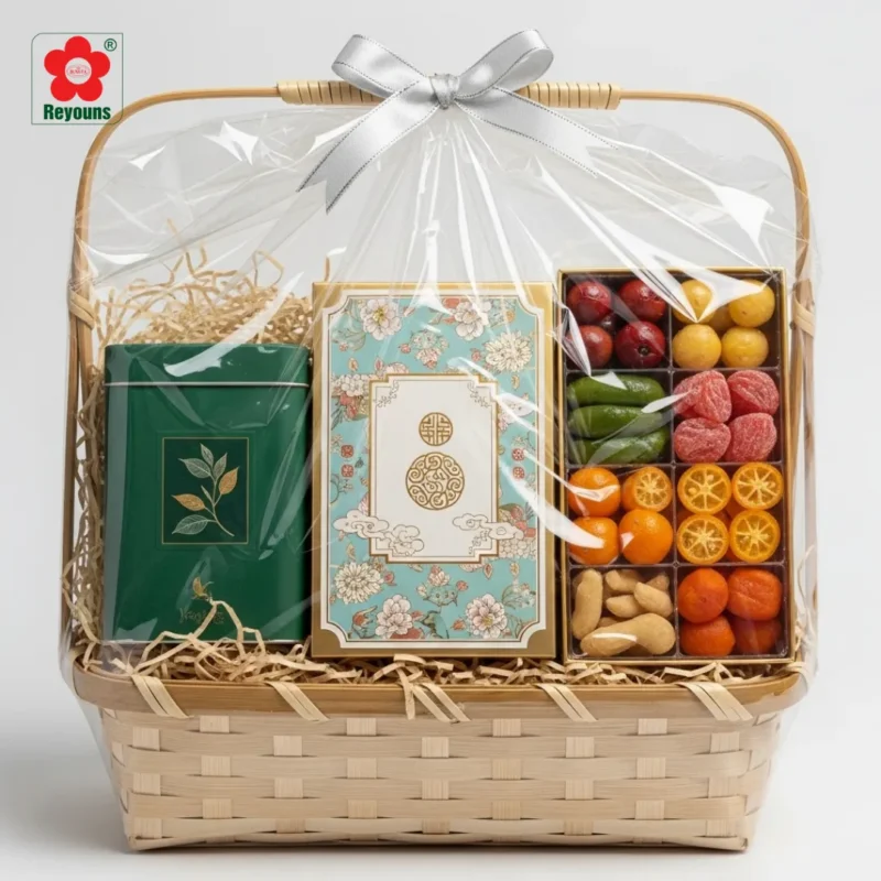 Cách làm giỏ quà bánh kẹo Trung Thu cho bé siêu dễ thương, tiết kiệm
