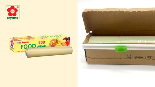 Hướng dẫn cách mở hộp màng bọc thực phẩm đúng