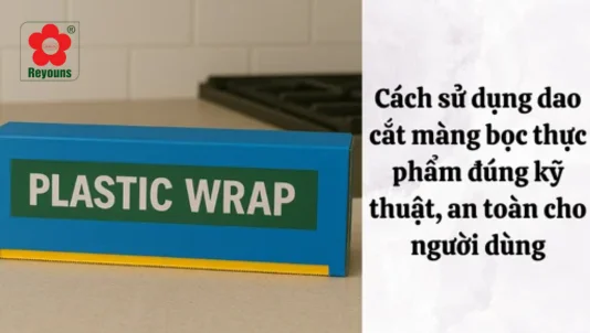 Cách sử dụng dao cắt màng bọc thực phẩm siêu đơn giản