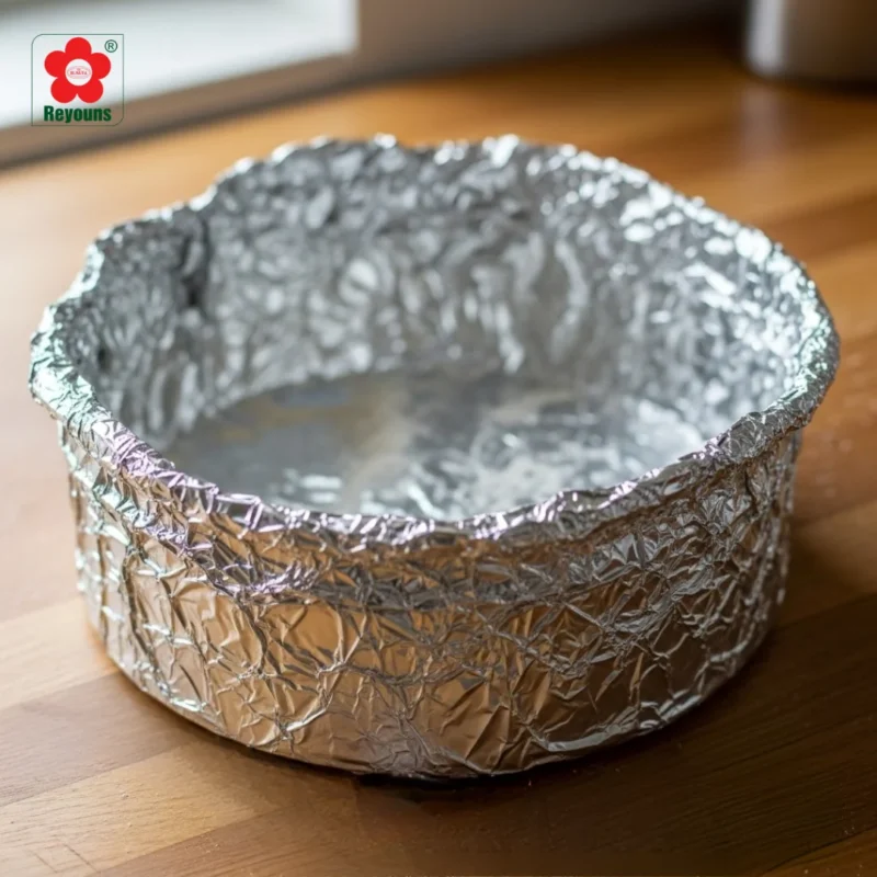 Cách làm khuôn bánh bằng giấy bạc tại nhà đơn giản, tiết kiệm