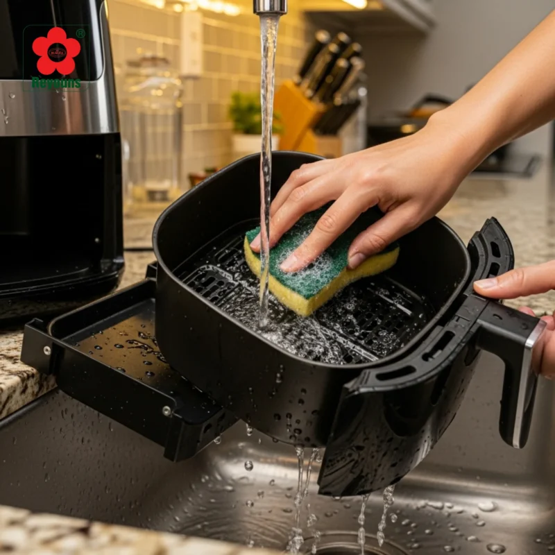 Cách nướng thịt bằng giấy bạc trong nồi chiên không dầu đơn giản