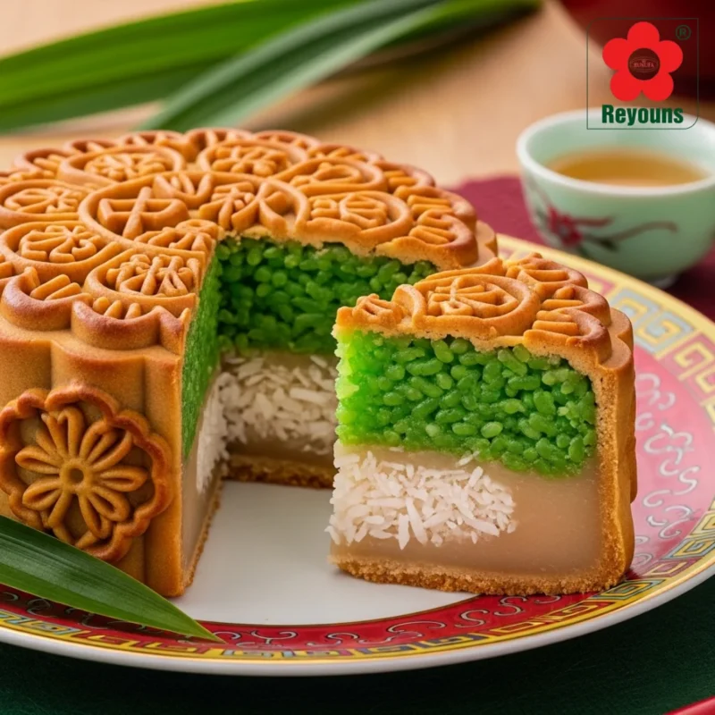 Cách làm bánh trung thu nhân cốm dừa, hạt dẻ xào ngon, chuẩn vị