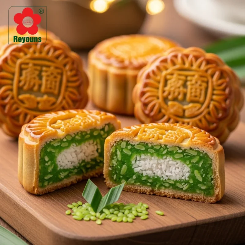 Cách làm bánh trung thu nhân cốm dừa, hạt dẻ xào ngon, chuẩn vị