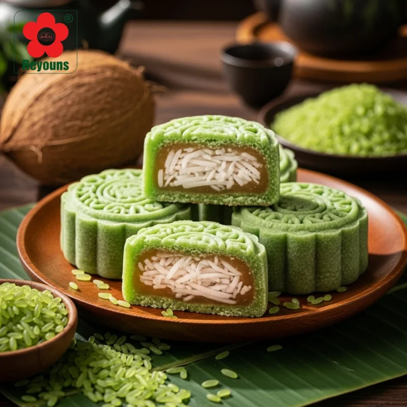 Cách làm bánh trung thu nhân cốm dừa, hạt dẻ xào ngon, chuẩn vị