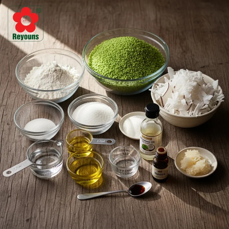 Cách làm bánh trung thu nhân cốm dừa, hạt dẻ xào ngon, chuẩn vị