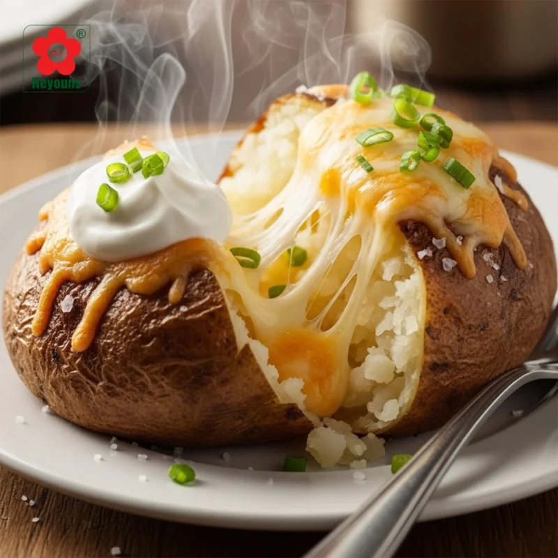 Cách làm khoai tây nướng giấy bạc thơm ngon, chín đều tại nhà