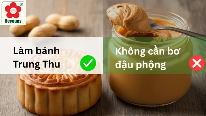 Cách làm bánh trung thu không cần bơ đậu phộng ngon, healthy, dễ làmCách làm bánh trung thu không cần bơ đậu phộng ngon, healthy, dễ làm