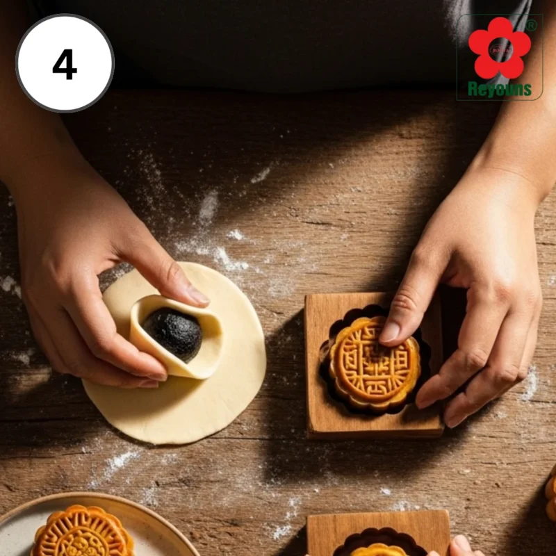 Cách làm bánh trung thu không cần bơ đậu phộng ngon, healthy, dễ làm