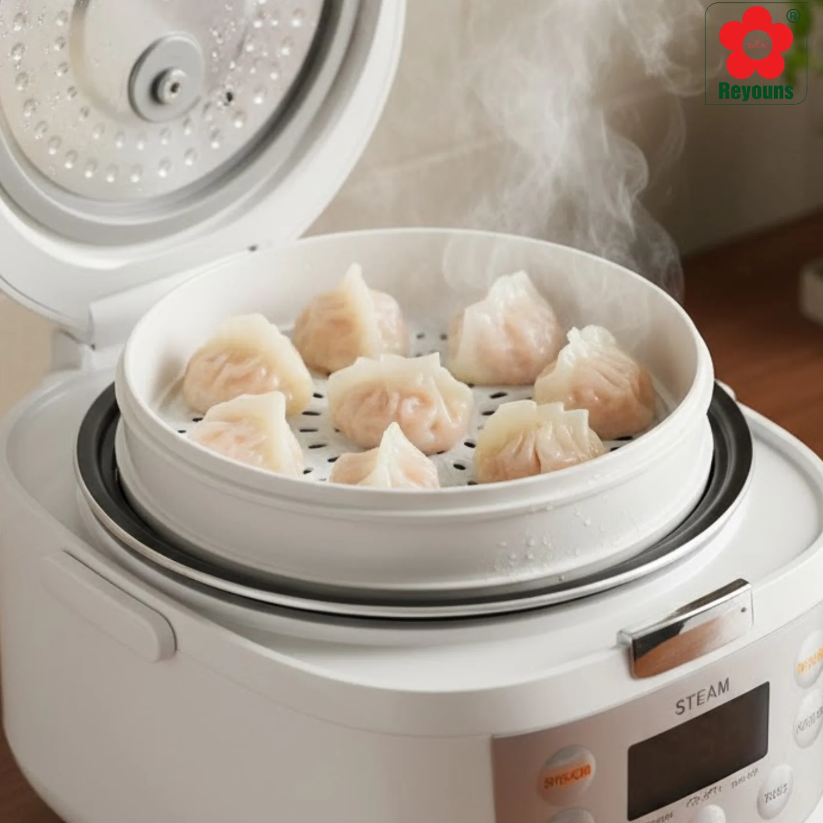 Cách hấp há cảo đông lạnh không bị dính, vỏ mềm, nhân chín đều