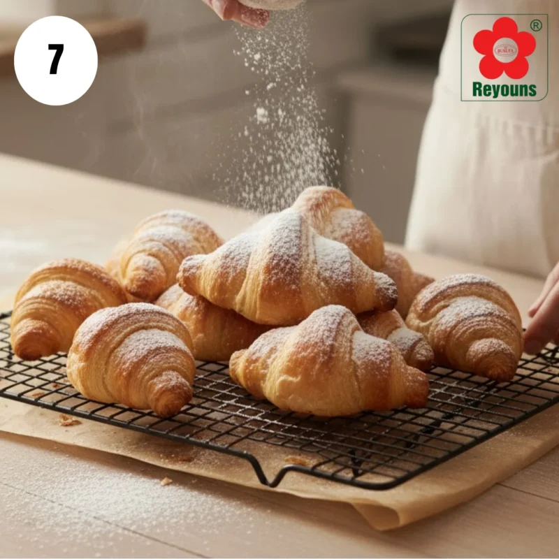 Cách làm bánh croissant bằng nồi chiên không dầu thơm ngon, dễ làm