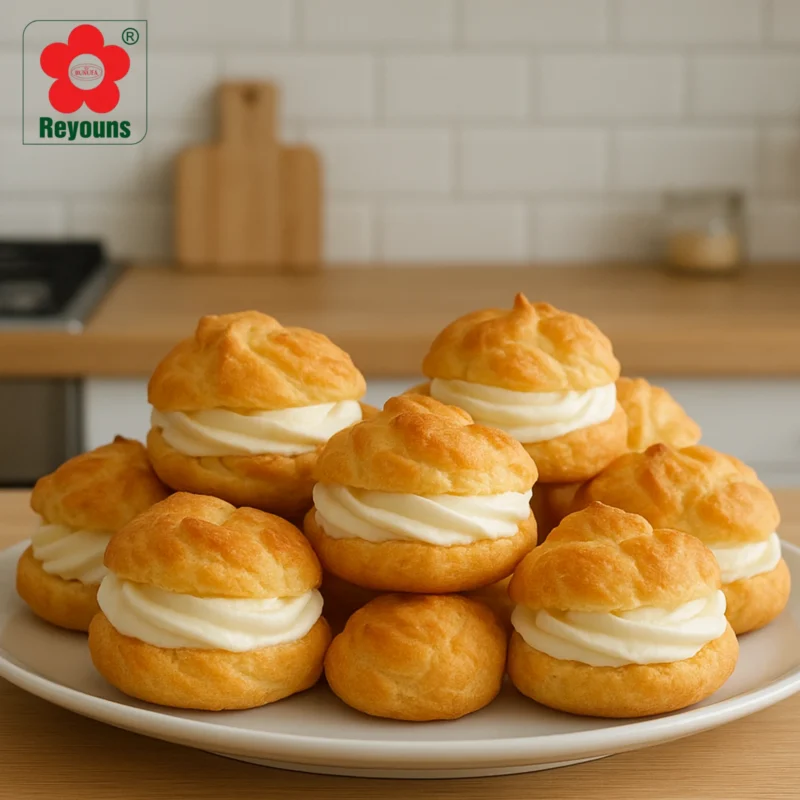 Cách làm bánh su kem không cần bột bắp thơm ngon, chuẩn vị