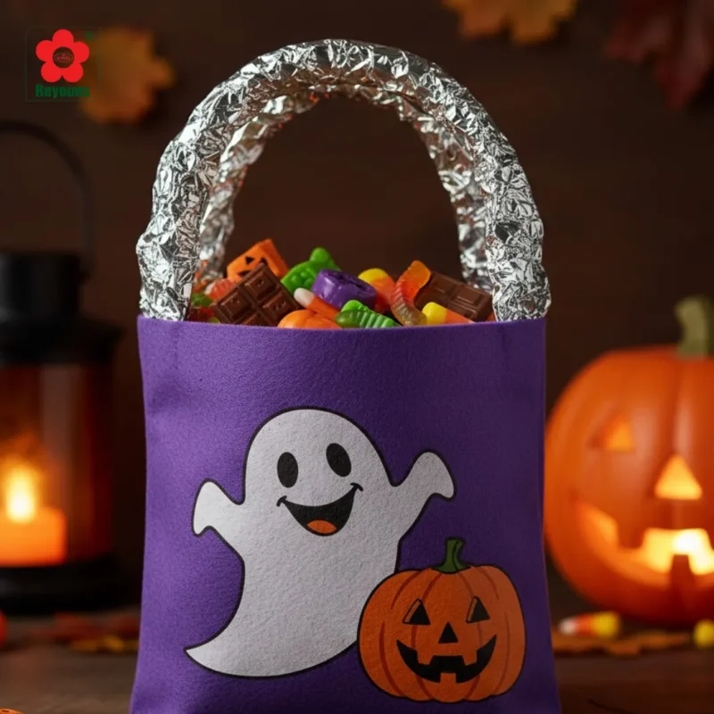 Cách làm giỏ đựng kẹo Halloween siêu đơn giản, nhanh và tiết kiệm chi phí