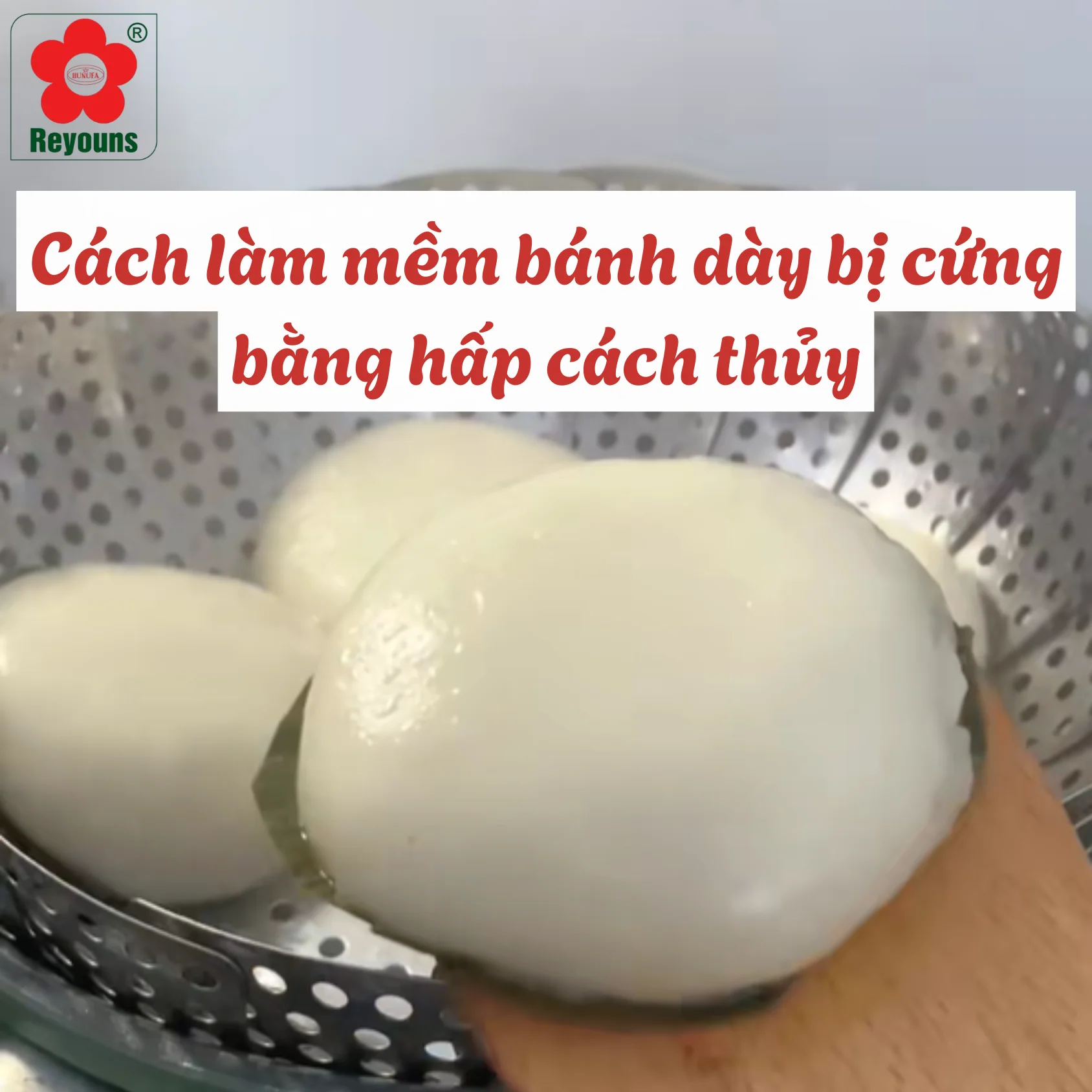 Cách làm mềm bánh dày bị cứng đơn giản mà hiệu quả tại nhà