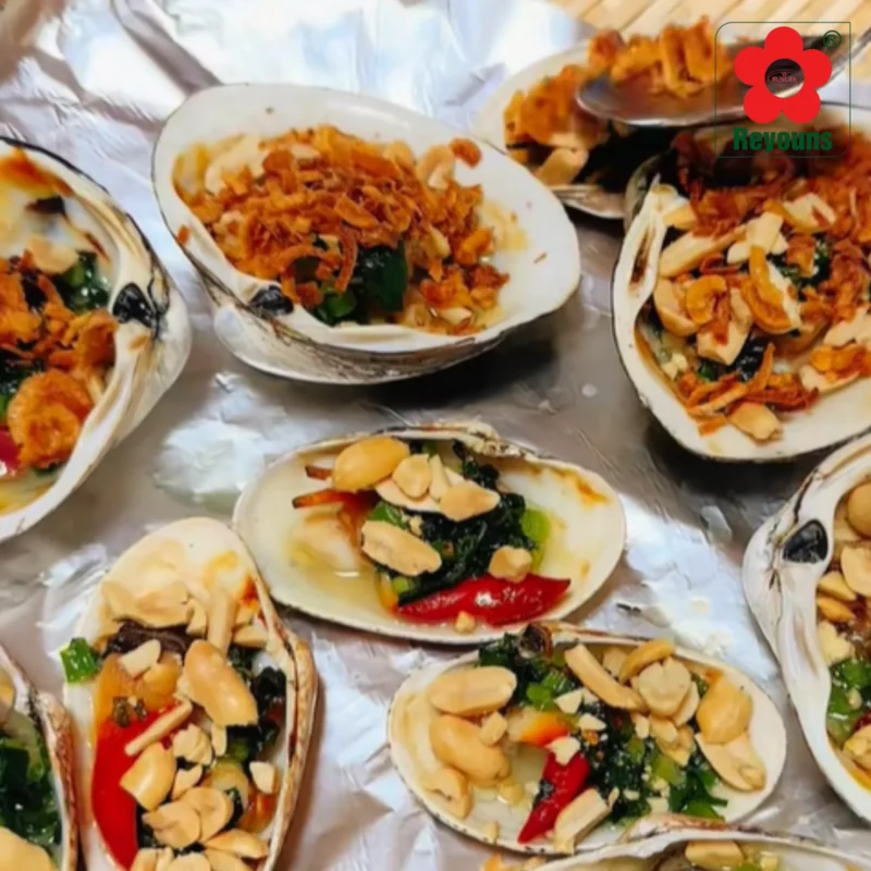 Cách làm ngao nướng mỡ hành bằng lò vi sóng dễ làm, ngon khó cưỡng