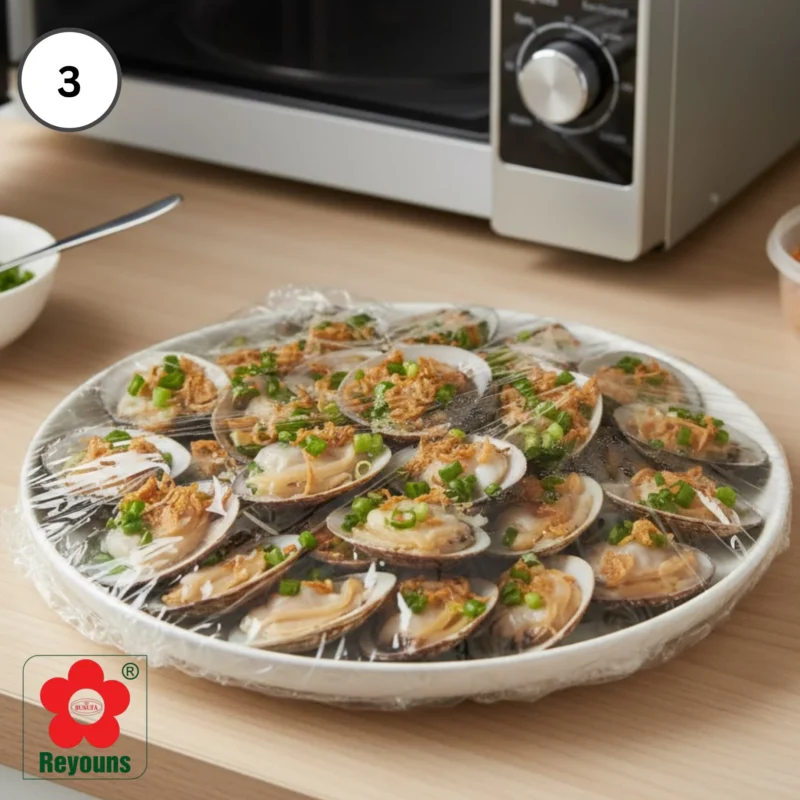 Cách làm ngao nướng mỡ hành bằng lò vi sóng dễ làm, ngon khó cưỡng