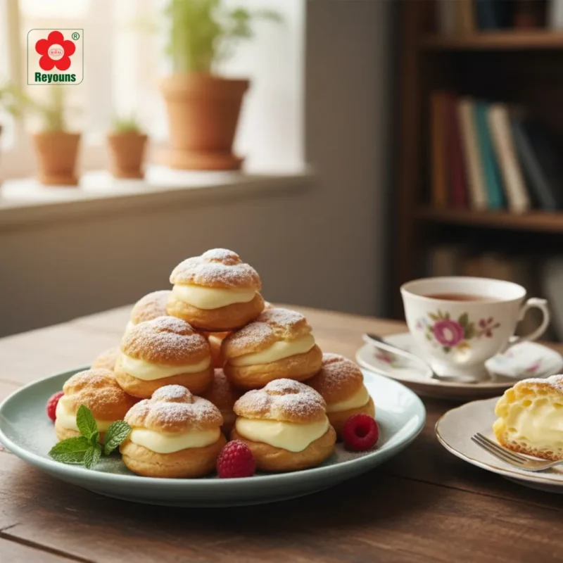 Cách làm nhân bánh su kem không cần whipping cream béo mịn, đơn giản