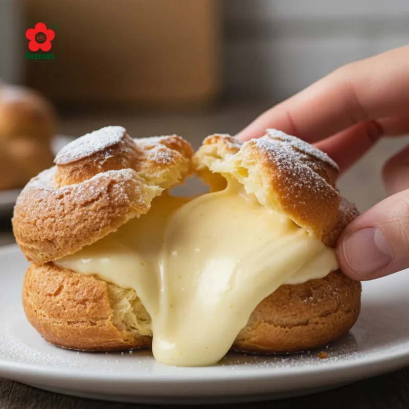 Cách làm nhân bánh su kem không cần whipping cream béo mịn, đơn giản