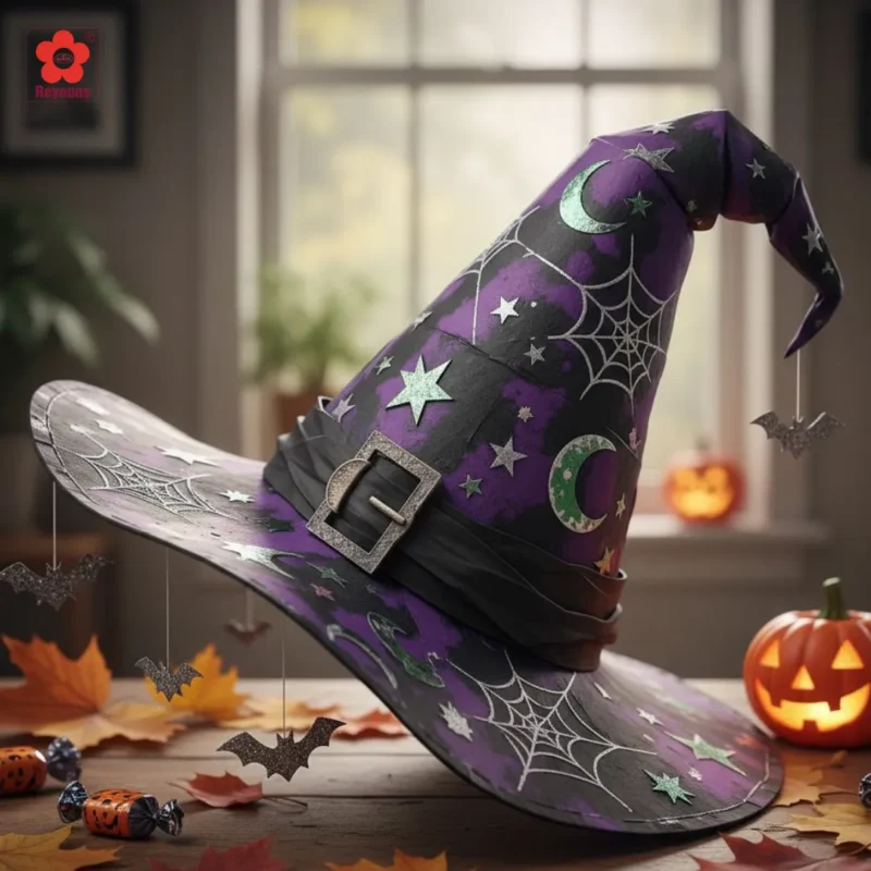 Cách làm mũ Halloween siêu dễ làm, tiết kiệm và đẹp mắt ngay tại nhà