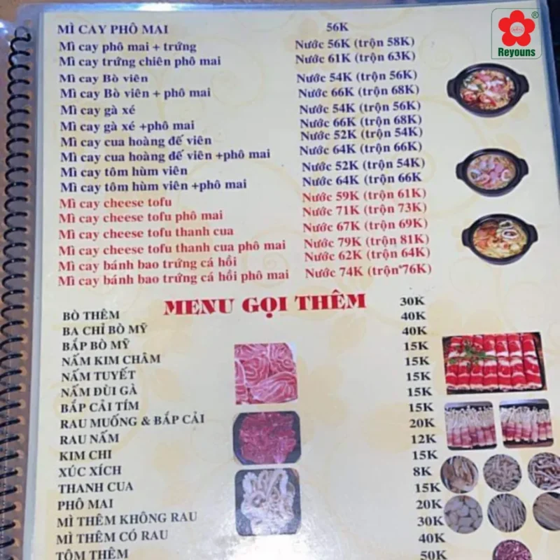 Menu mì cay Xíu quận 4 có gì đặc biệt? Review giá cả, các món best seller