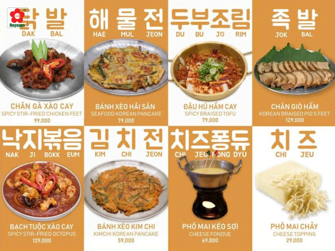 Khám phá menu Pacho Pocha mới nhất: Giá cả, không gian và review chi tiết