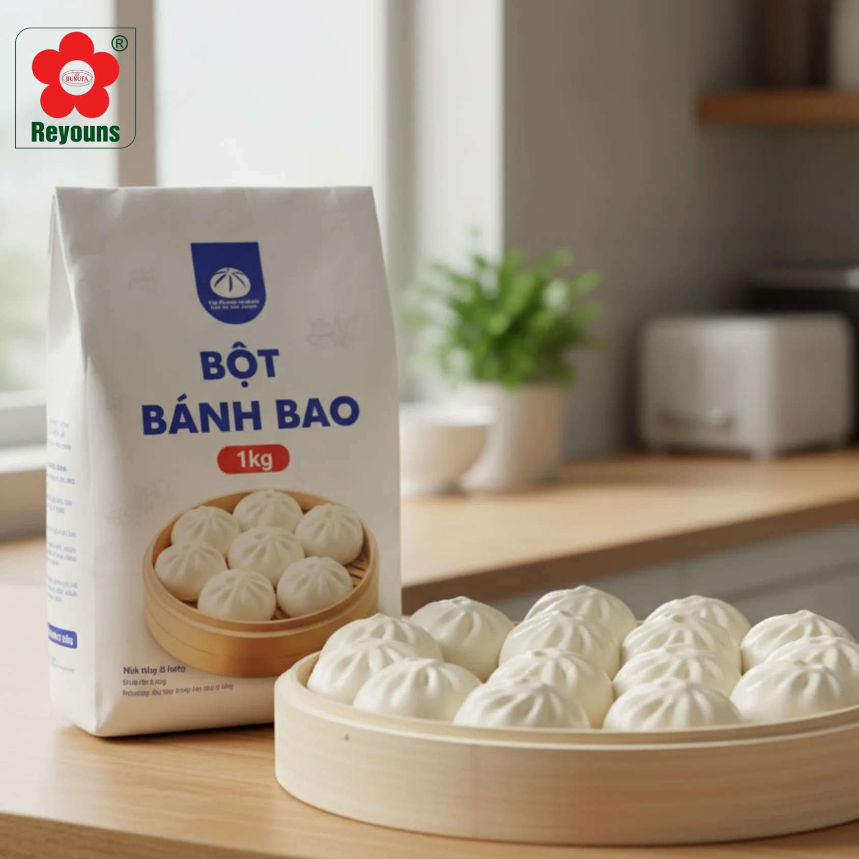1kg bột bánh bao làm được bao nhiêu cái? Cách tính lượng bột chuẩn nhất