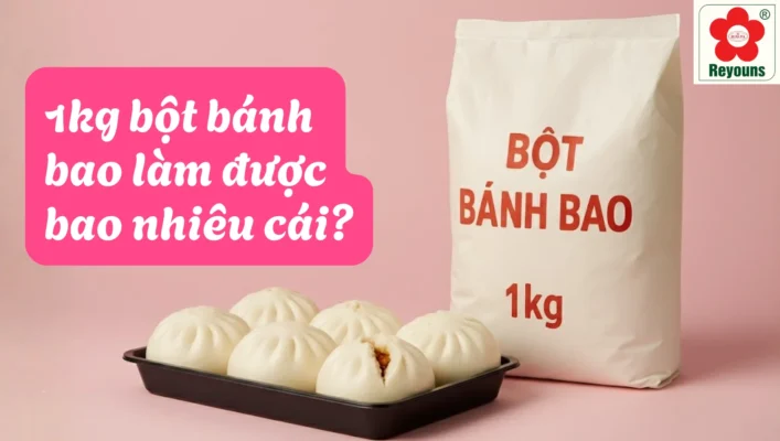 1kg bột bánh bao làm được bao nhiêu cái? Cách tính lượng bột chuẩn nhất