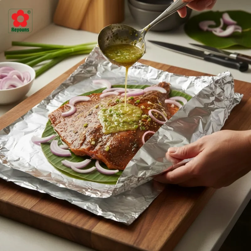 Cách làm cá đuối nướng giấy bạc thơm mềm, không bị tanh tại nhà