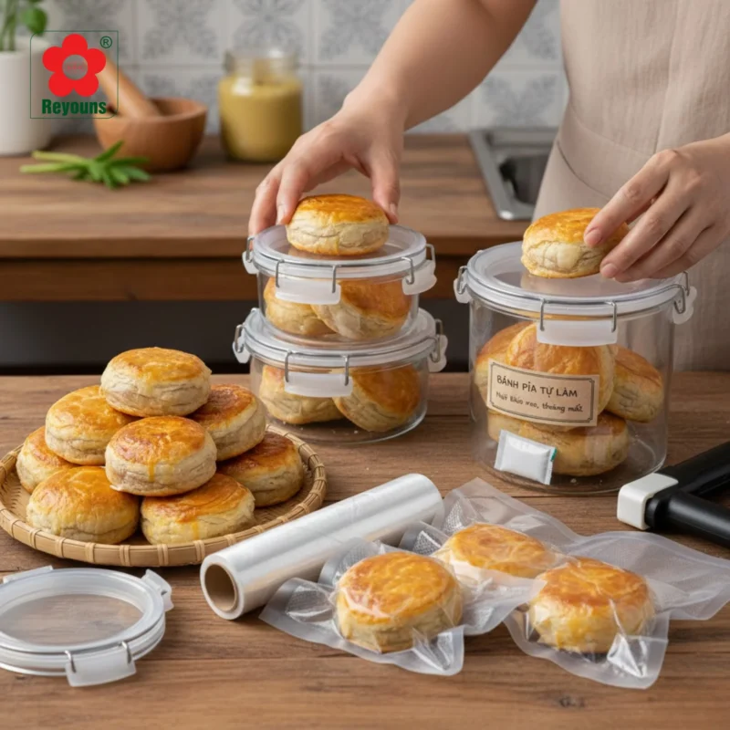 Cách bảo quản bánh pía tự làm đúng cách, không khô, không bị mốc