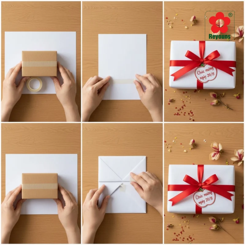9+ Cách gói quà 20 tháng 11 đẹp, đơn giản, khiến thầy cô bất ngờ