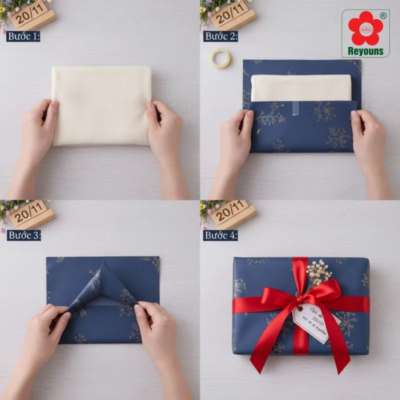 9+ Cách gói quà 20 tháng 11 đẹp, đơn giản, khiến thầy cô bất ngờ