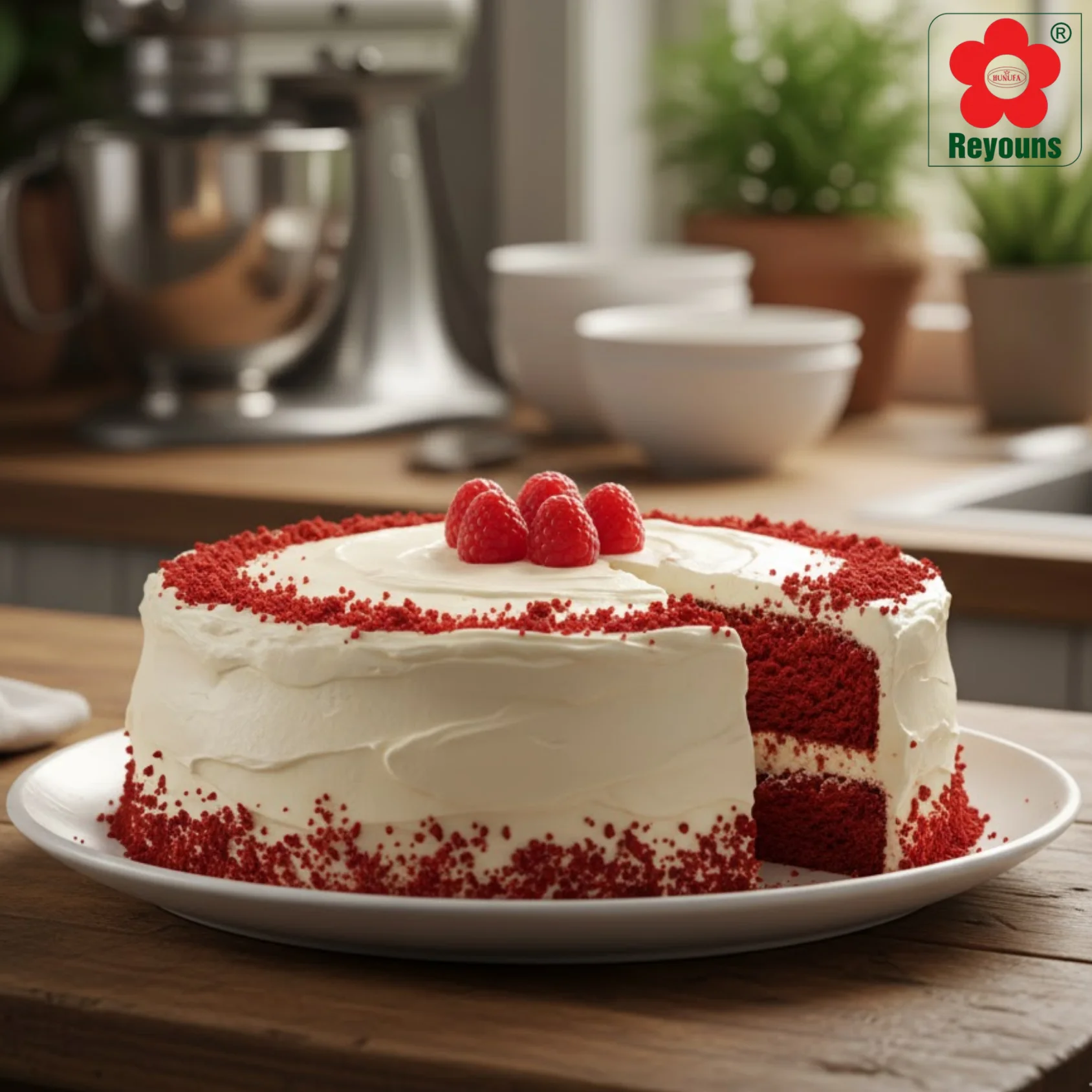 Cách làm bánh Red Velvet bằng bột trộn sẵn Puratos mềm mịn, đơn giản