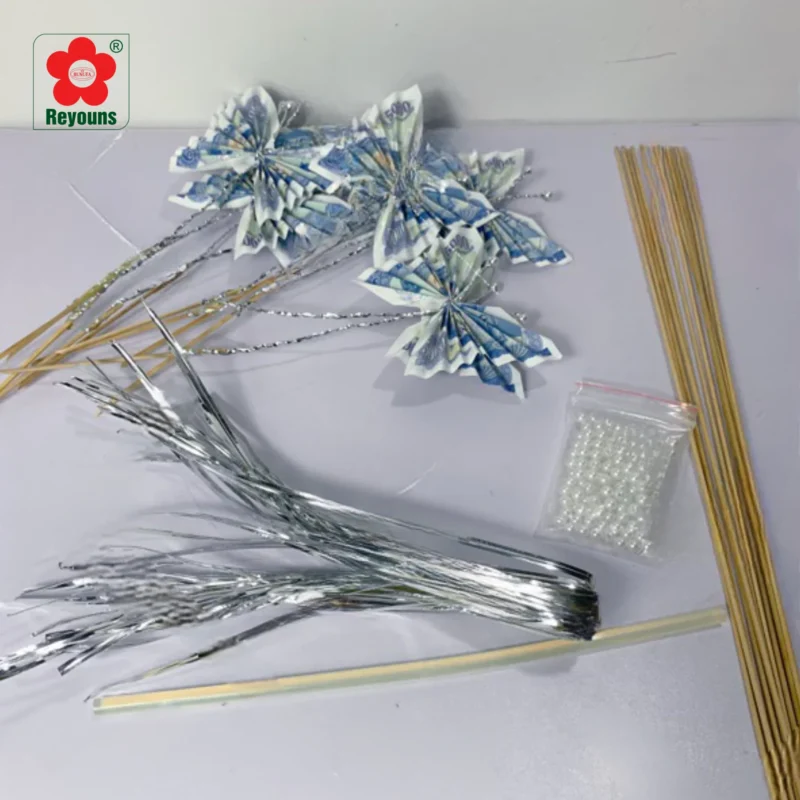 Cách làm bó hoa bằng tiền 500k đẹp mắt và độc đáo