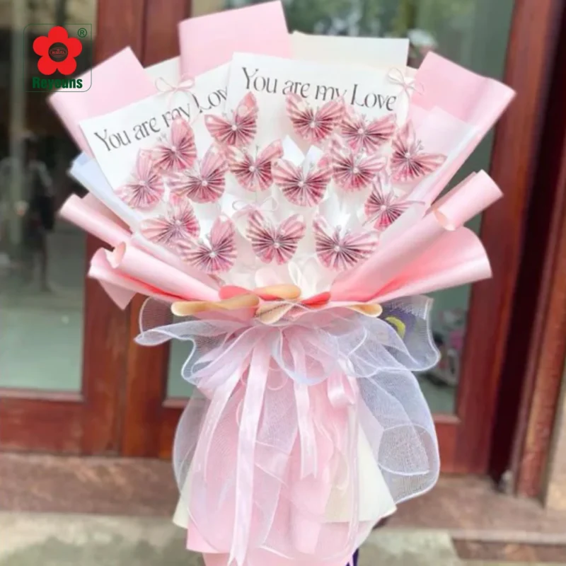 Cách làm bó hoa bằng tiền 500k đẹp mắt và độc đáo