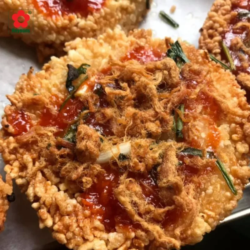 Cách làm cơm cháy từ cơm nguội không cần phơi nắng giòn rụm, vàng đều tại nhà