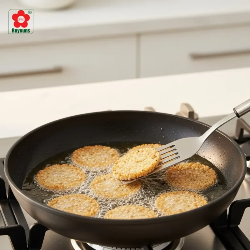 Cách làm cơm cháy từ cơm nguội không cần phơi nắng giòn rụm, vàng đều tại nhà