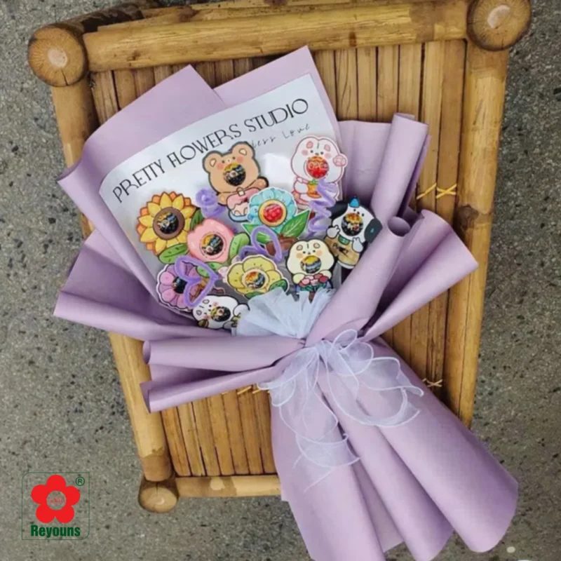 Cách làm giỏ kẹo mút cực xinh, đơn giản, siêu dễ làm tại nhà