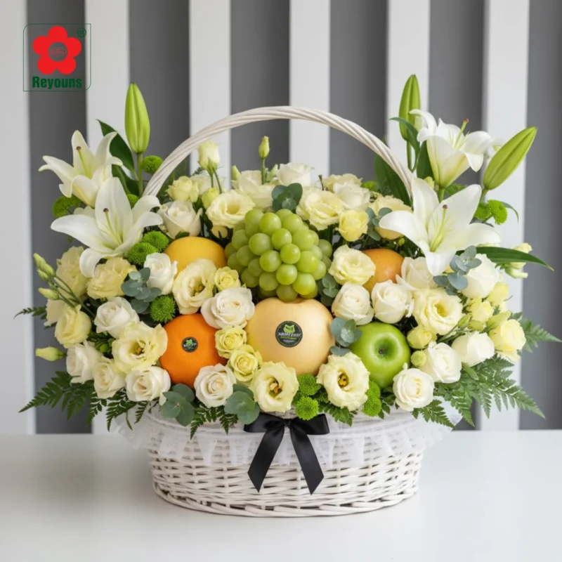 Cách làm giỏ trái cây đám giỗ đẹp, đơn giản mà vẫn trang trọng