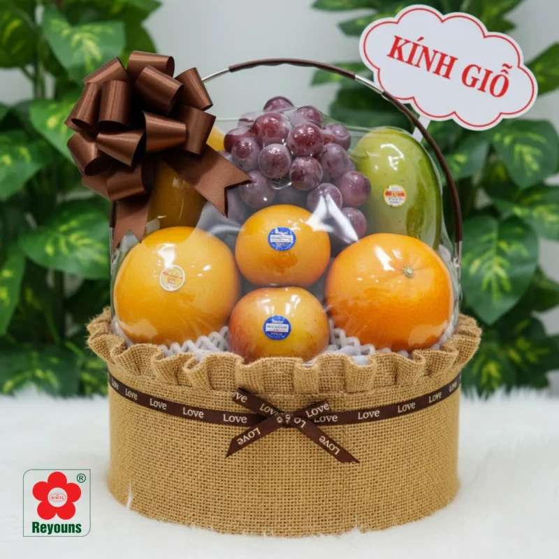 Cách làm giỏ trái cây đám giỗ đẹp, đơn giản mà vẫn trang trọng