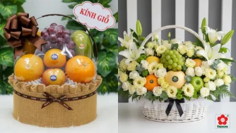 Cách làm giỏ trái cây đám giỗ đẹp, đơn giản mà vẫn trang trọng