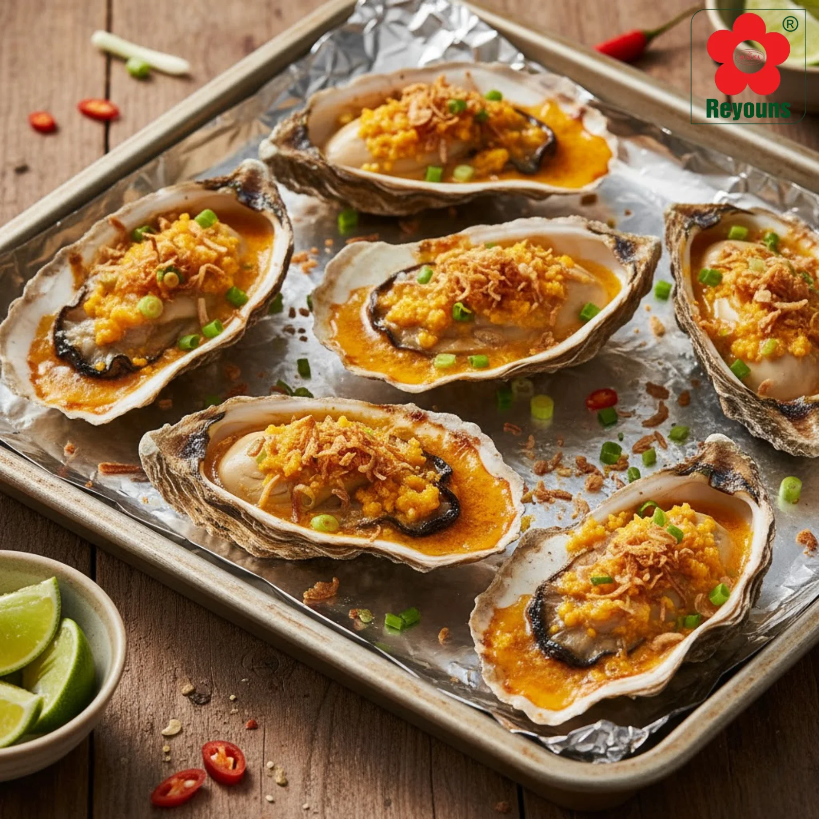 Bật mí cách làm hàu nướng sốt trứng muối tại nhà ngon ngất ngây