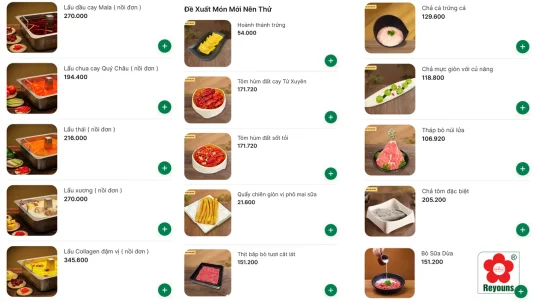 Menu Haidilao 2025 có gì mới? Giá cả, combo và món ăn hot