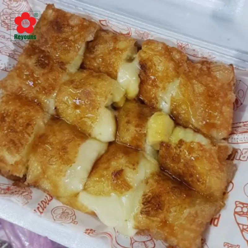 Cách làm bánh crepe chuối Thái Lan đơn giản, giòn rụm
