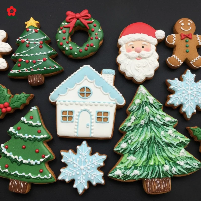 2 Cách làm bánh quy hình cây thông Noel giòn thơm, đẹp mắt tại nhà