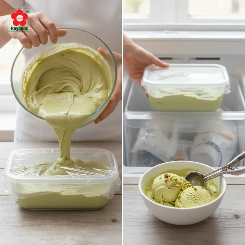 Cách làm kem hạt dẻ cười thơm béo, mịn mát, ăn là ghiền