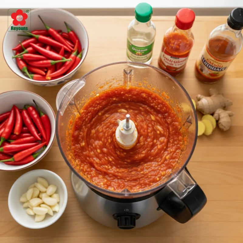 Cách làm tương ớt chua ngọt kiểu Thái đơn giản, ăn là ghiền