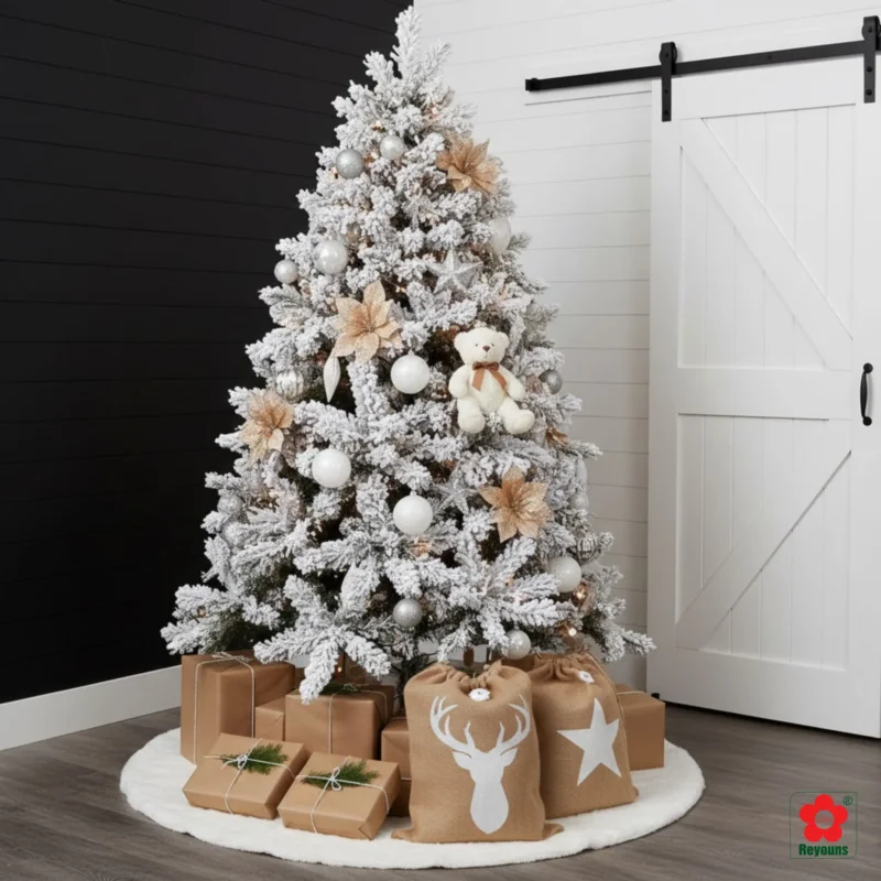 10+ Cách trang trí cây thông Noel màu trắng đẹp, nổi bật